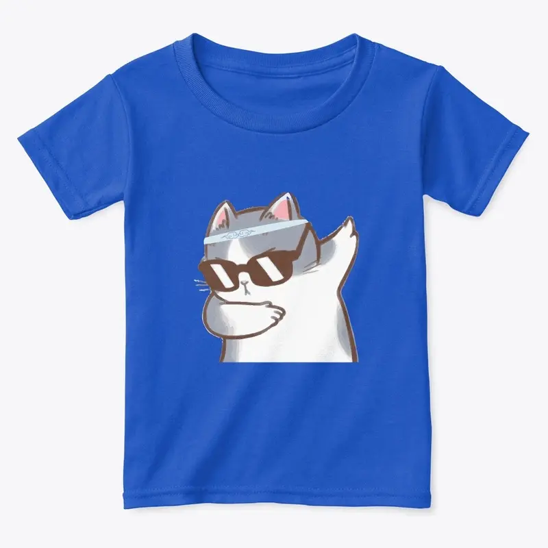 Cat with glasses